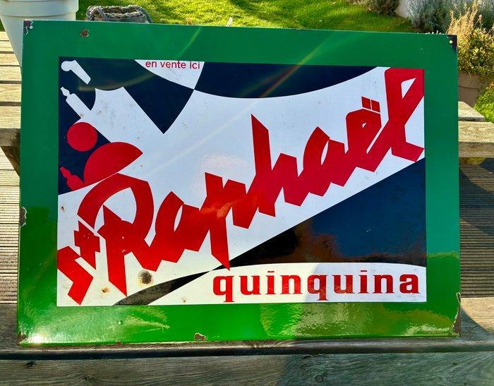 St. Raphaël - Emaillerie Alsacienne Strasbourg - Reclamebord, Antiek en Kunst, Antiek | Wandborden en Tegels