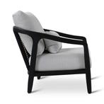 Loungesessel Anais | Teak Ebony | Schwarz | inkl. Kissen G.., Verzenden, Nieuw