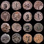 Romeinse Rijk. Lot comprising eight (8) coins: III-IV