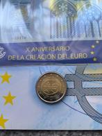 Spanje. Coin Set 2009 10 Años Euro- Correos Set (Zonder, Postzegels en Munten, Munten | Europa | Euromunten
