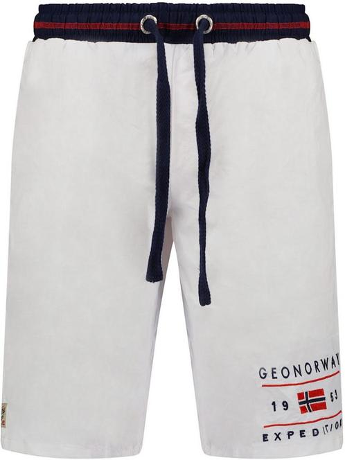 Geographical Norway Zwembroek Qodzola Wit, Kleding | Heren, Badmode en Zwemkleding, Wit, Verzenden