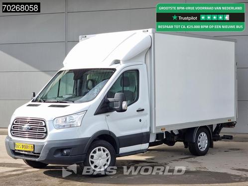 Ford Transit Laadklep Bakwagen Zijdeur Euro6 Airco Cruise Me, Auto's, Bestelauto's, Lease, Handgeschakeld, Financial lease, Wit