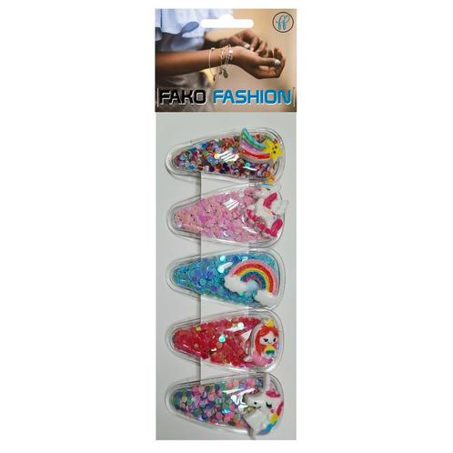 Fako Fashion® - Haarspeldjes Met Lovertjes - Haarclips Voor, Sieraden, Tassen en Uiterlijk, Uiterlijk | Haarverzorging, Verzenden