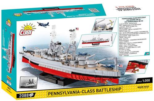 COBI 4842 Battleship  Pennsylvania Class Exe ED, Kinderen en Baby's, Speelgoed | Bouwstenen, Nieuw, Verzenden