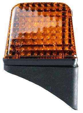 Tralert LED Volvo toplamp amber links met schuine voet 24 V, Auto diversen, Aanhangwagen-onderdelen, Ophalen of Verzenden