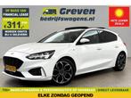 Ford Focus 1.0 EcoBoost ST Line B&O Audio Pano LED Carplay, Auto's, Focus, Wit, Handgeschakeld, Nieuw