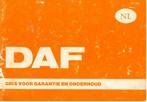 1977 DAF 46 GARANTIEBOEKJE / SERVICEBOEKJE NEDERLANDS, Auto diversen, Verzenden