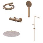 Regendoucheset IVY Bond Opbouw Thermostatisch 25 cm Slim, Ophalen of Verzenden, Nieuw, Kraan