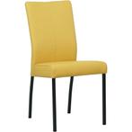 Leren eetkamerstoel Comfort - Toledo Giallo (geel) - Poten, Huis en Inrichting, Stoelen, Nieuw, Leer, Ophalen of Verzenden, Eén
