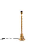 Art Deco tafellamp brons zonder kap - Pisos, Huis en Inrichting, Lampen | Tafellampen, Nieuw, Art Deco, 50 tot 75 cm