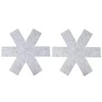 Benson Vilten panbeschermers - set van 2 - 38 cm - voorko..., Huis en Inrichting, Keuken | Keukenbenodigdheden, Ophalen of Verzenden