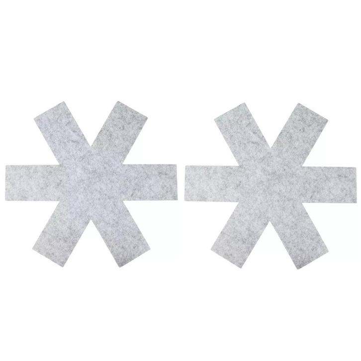 Benson Vilten panbeschermers - set van 2 - 38 cm - voorko..., Huis en Inrichting, Keuken | Keukenbenodigdheden, Nieuw, Ophalen of Verzenden