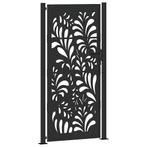 Stalen Poort Zwart - Retourdeal - Beveilig uw tuin!, Met poort, Nieuw, Ophalen of Verzenden, Tuinhek