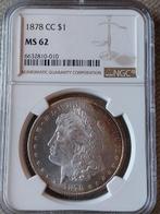 Verenigde Staten. Morgan Dollar 1878-CC NGC MS62