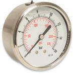 Profec manometer met achteraansluiting, glycerinev, Verzenden, Nieuw