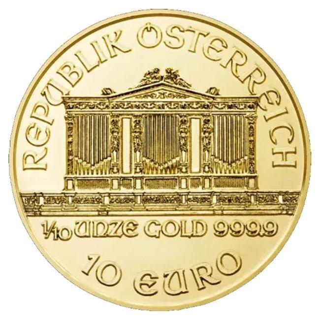 Oostenrijk. 10 Euro 1/10 oz €10 EUR Austrian 9999 Gold, Postzegels en Munten, Edelmetalen en Baren