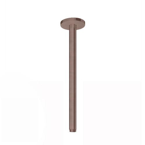 Plafondbuis Hotbath Cobber Rond 30 cm Geborsteld Koper PVD, Doe-het-zelf en Verbouw, Sanitair, Kraan, Nieuw, Chroom, Ophalen of Verzenden