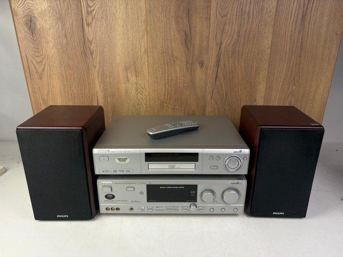 Philips - FR996 Receiver + DVD952 DVD Player + MCM906, Audio, Tv en Foto, Radio's