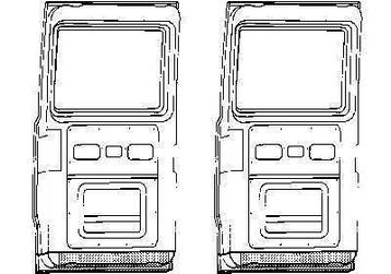 Mercedes T1, T2 207 208 406 508 Düdo reparatie plaatwerk