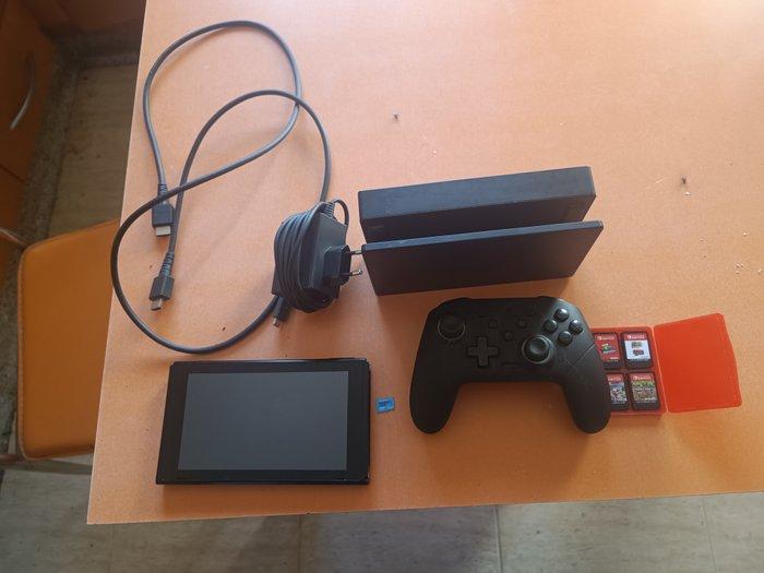 Nintendo - Switch - Videogameconsole + games, Spelcomputers en Games, Spelcomputers | Overige Accessoires
