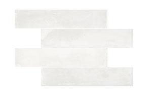 Wandtegel Rako Acqua Handvorm Stonelook Wit Mat 5x25, Doe-het-zelf en Verbouw, Tegels, Minder dan 20 cm, 20 tot 40 cm, 10 m² of meer