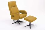 Relaxfauteuil Hoorn - relaxfauteuils - Goud, Nieuw, Stof