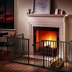 Veiligheidshek - Haardscherm - Hondenhek - 240cm - Zwart - K, Verzenden, Zo goed als nieuw