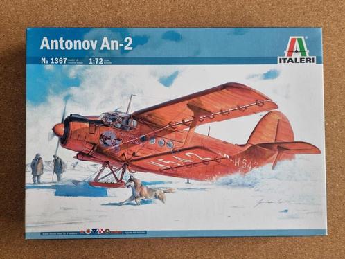 Italeri 1367 Antonov An-2 1:72, Hobby en Vrije tijd, Modelbouw | Vliegtuigen en Helikopters, Italeri, Verzenden