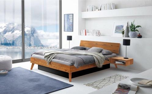 Waterbed Ancona massief eiken wild 160x200, Huis en Inrichting, Slaapkamer | Waterbedden, Nieuw, Gestabiliseerd, Tweepersoons