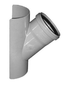 REDI zadel 45 graden vaste ring 160 x 125mm manchet, Doe-het-zelf en Verbouw, Buizen en Afvoer, Ophalen of Verzenden