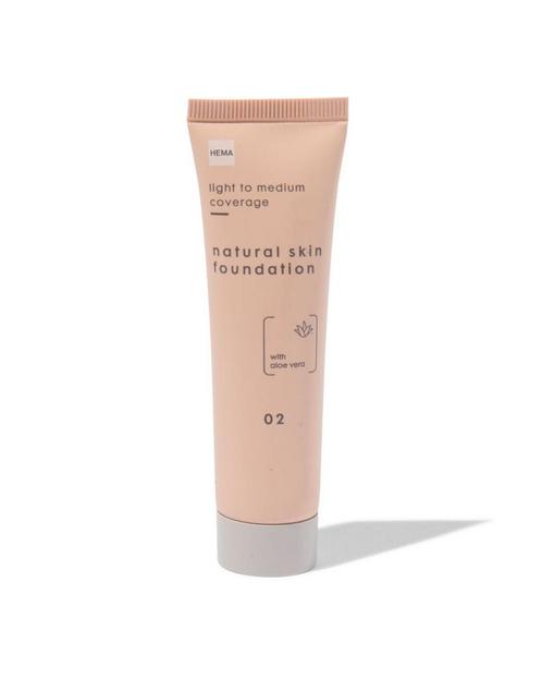 HEMA Foundation natural skin 02, Sieraden, Tassen en Uiterlijk, Uiterlijk | Cosmetica en Make-up, Nieuw, Verzenden