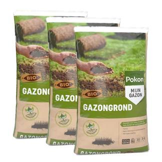 Gazongrond | Pokon | 90 liter (Bio-label, Turfvrij), Tuin en Terras, Gras en Kunstgras, Nieuw, Verzenden