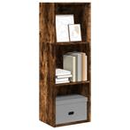 vidaXL Boekenkast 40x30x114 cm bewerkt hout gerookt, Verzenden, Nieuw