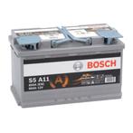 Bosch Auto accu AGM 12 volt 80 ah Type S5A11, Auto-onderdelen, Accu's en Toebehoren, Ophalen of Verzenden, Nieuw