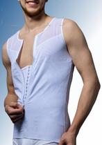 Body Shaper zipper -Wit-4, Kleding | Heren, Ondergoed