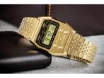 Casio Collection Vintage A1100G-5EF - Polshorloge - Staal -, Sieraden, Tassen en Uiterlijk, Horloges | Dames, Verzenden, Zo goed als nieuw