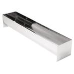 RVS patévorm - (H)7,5x(B)26x(D)8, Verzenden, Nieuw in verpakking