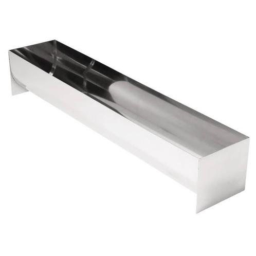 RVS patévorm - (H)7,5x(B)26x(D)8, Zakelijke goederen, Horeca | Keukenapparatuur, Nieuw in verpakking, Verzenden