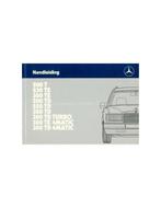 1987 MERCEDES BENZ E KLASSE T INSTRUCTIEBOEKJE NEDERLANDS