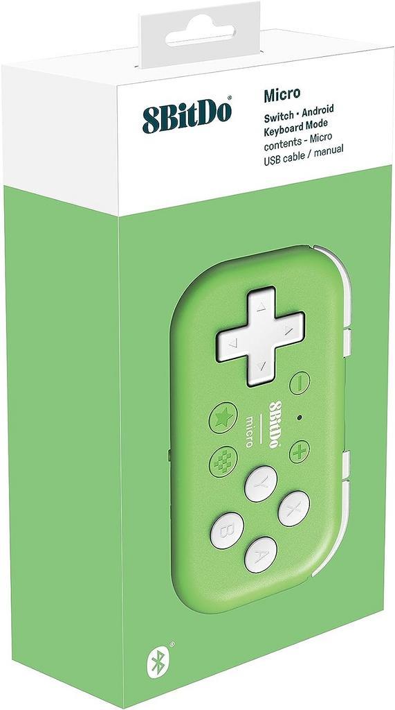 8BitDo micro bluetooth controller green, Spelcomputers en Games, Games | Pc, Verzenden