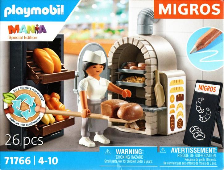 Playmobil Migros Bakkerij – 71766 (Nieuw), Kinderen en Baby's, Speelgoed | Playmobil, Nieuw, Verzenden
