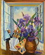 Christiane Stenfort (née en 1940) - Iris du peintre