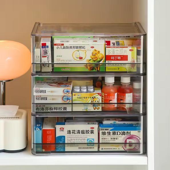 Multifunctioneel opbergrek – Transparante lade-opbergbox, Huis en Inrichting, Kasten | Overige, Nieuw, Verzenden