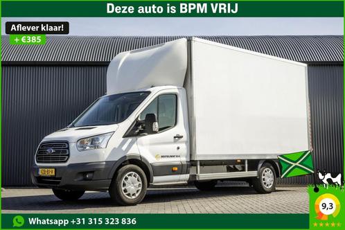 Ford Transit **2.0 TDCI Bakwagen met laadklep | Euro 6 | 130, Auto's, Bestelauto's, Lease, Handgeschakeld, Diesel, Wit, Ford, Grijs