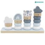 Houten stapeltoren | Duurzaam speelplezier voor peuters|..., Kinderen en Baby's, Speelgoed | Houten speelgoed, Ophalen of Verzenden