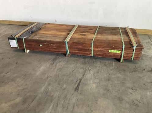 Veiling - 25x Vermelho hardhouten beschoeiingsplank 250x10x2, Doe-het-zelf en Verbouw, Hout en Planken, Nieuw