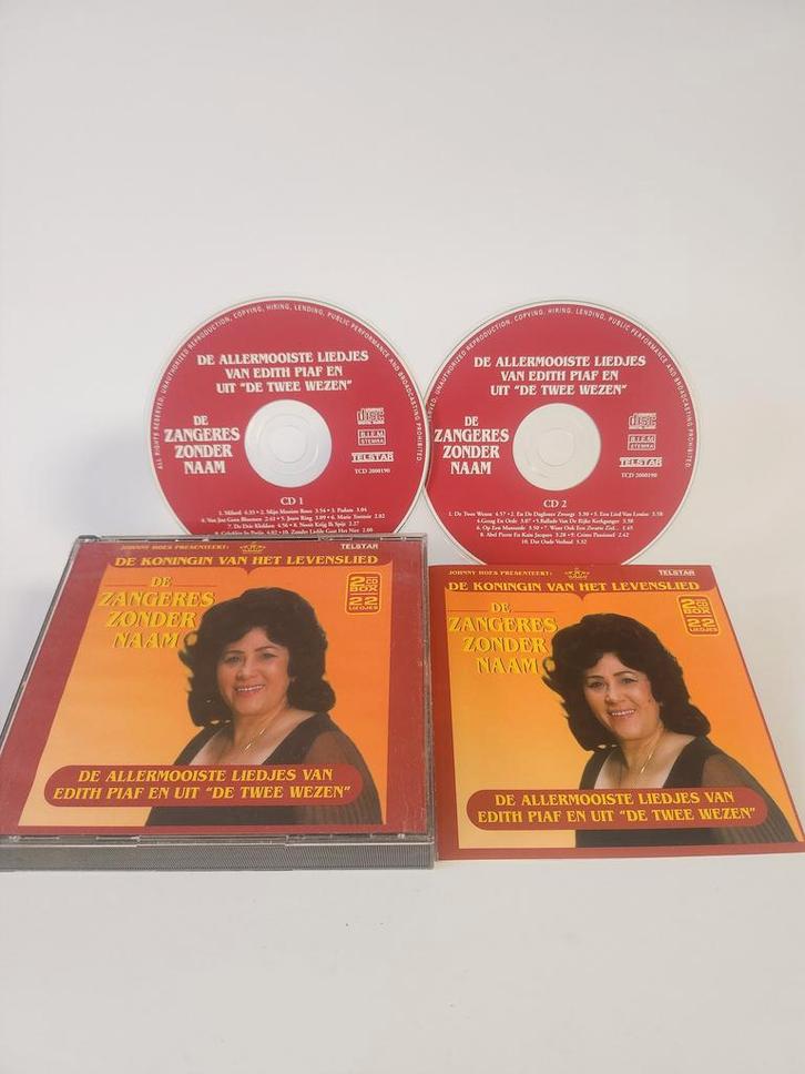 Zangeres zonder Naam Koningin van het Levenslied CD, Cd's en Dvd's, Cd's | Overige Cd's, Ophalen of Verzenden