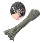Fish & Fire - 5 in 1 paracord -  30 meter - Leger groen, Ophalen of Verzenden, Nieuw