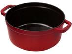 Staub - Braadpan - Gietijzer - ø 24 cm - Kersenrood, Verzenden, Nieuw