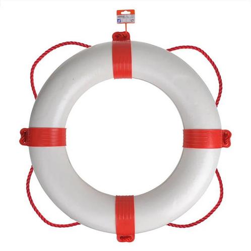 Seilflechter Reddingsboei - decoratief - 60 cm - rood/wit, Watersport en Boten, Watersportkleding, Nieuw, Ophalen of Verzenden